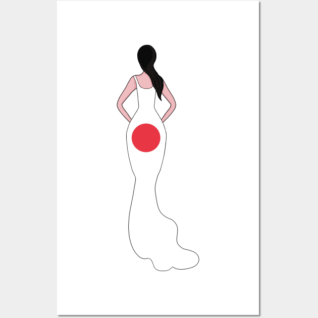 Japan Woman Wall Art by DiegoCarvalho